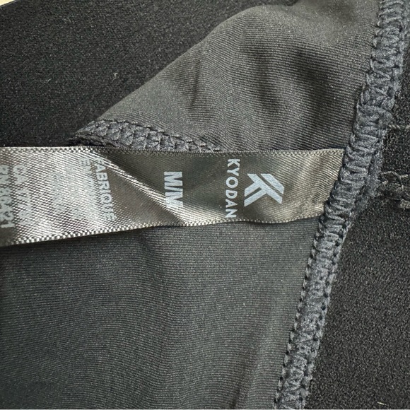 New with tags Kyodan Black Pleated Skirt mini active with shirts under style - Picture 6 of 6